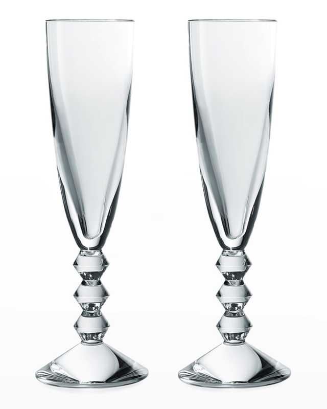 Vega Champagne Flutes, Set of 2