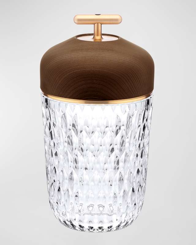 Folia Dark Wood Portable Lamp