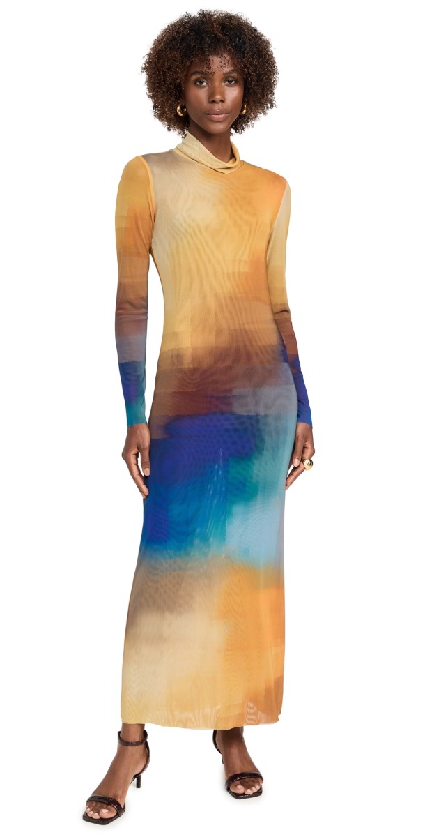 MISA Liv Dress Digital Ombre
