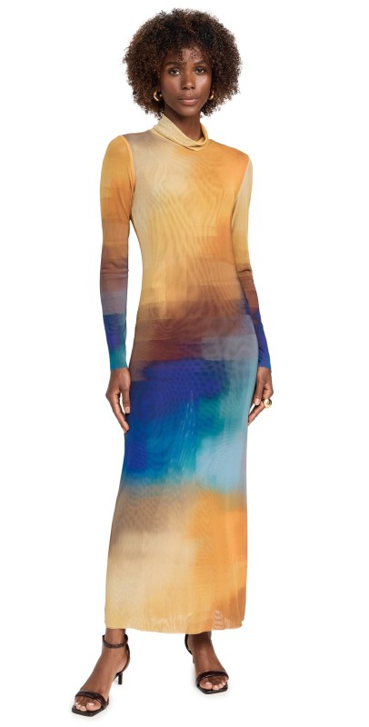 MISA Liv Dress Digital Ombre