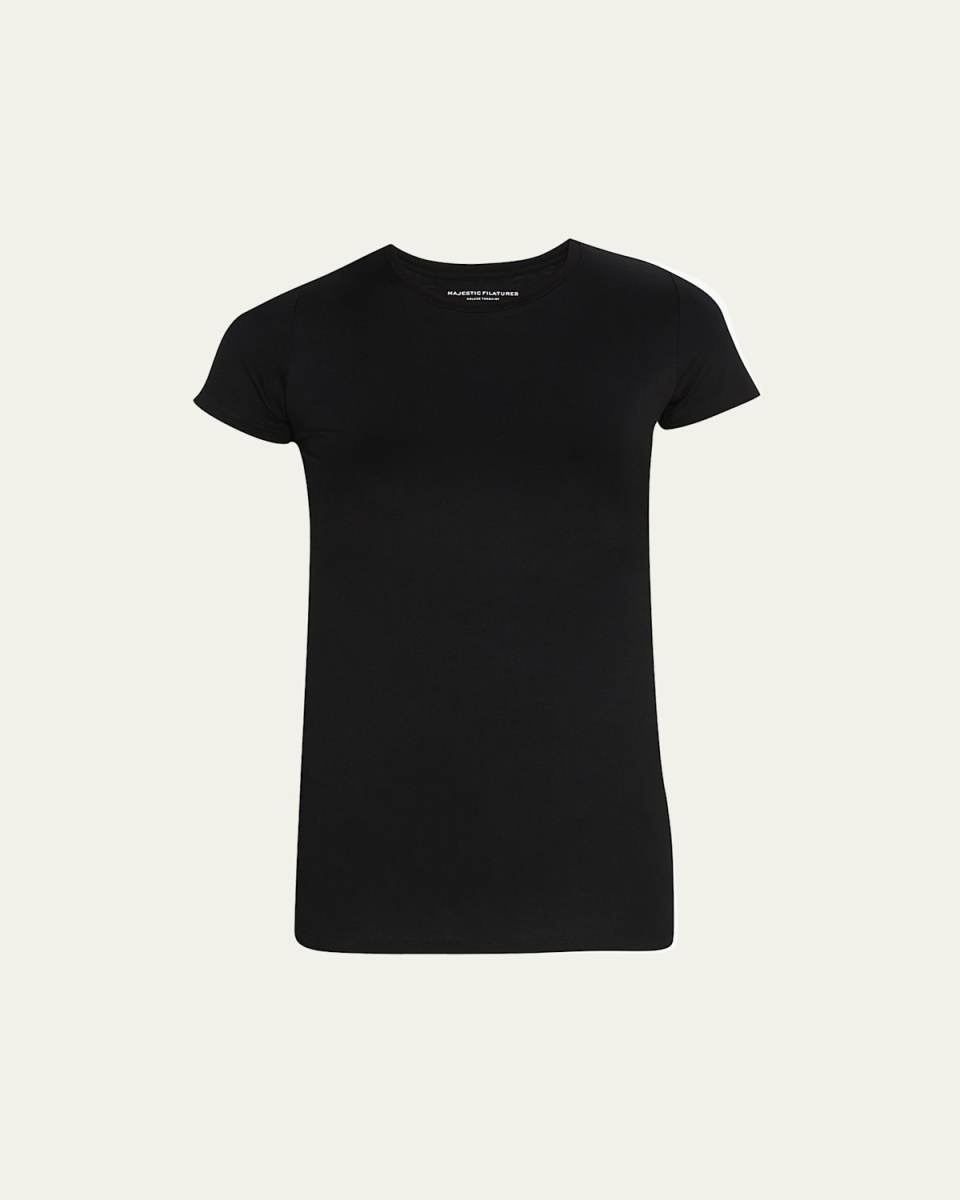 Soft Touch Short-Sleeve Crewneck T-Shirt
