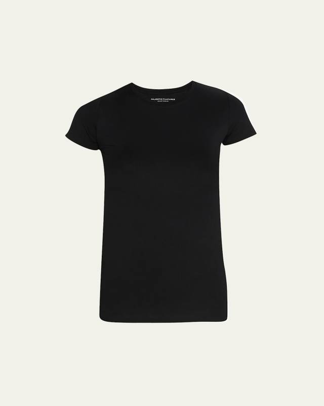 Soft Touch Short-Sleeve Crewneck T-Shirt