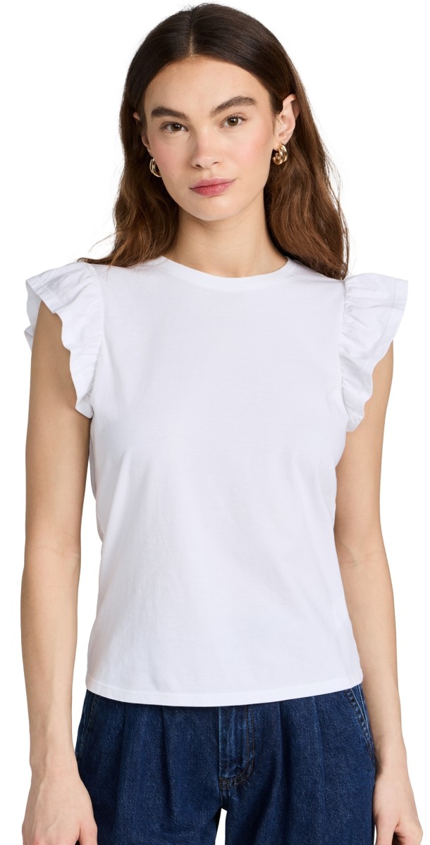 PAIGE Erissa Tee White