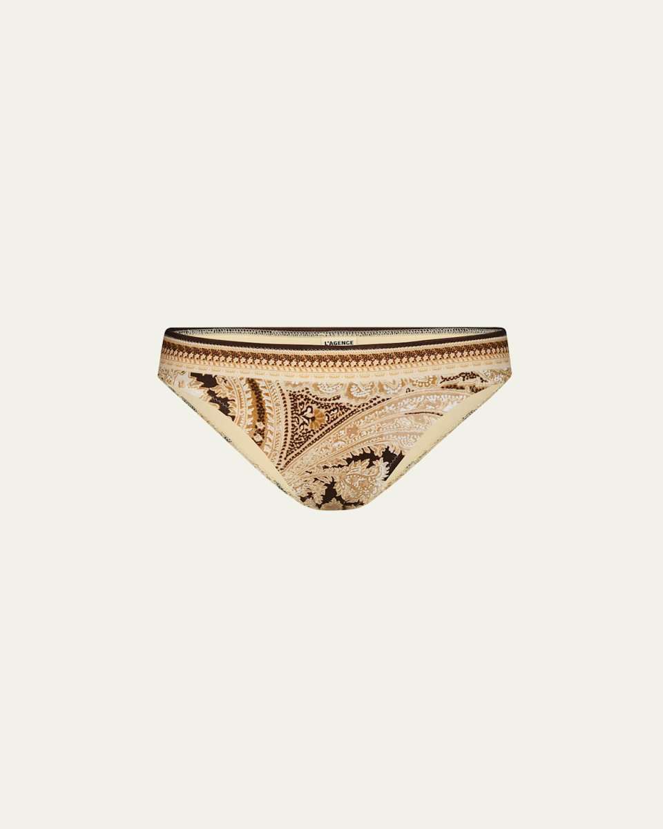 Nicole Paisley Bikini Bottoms