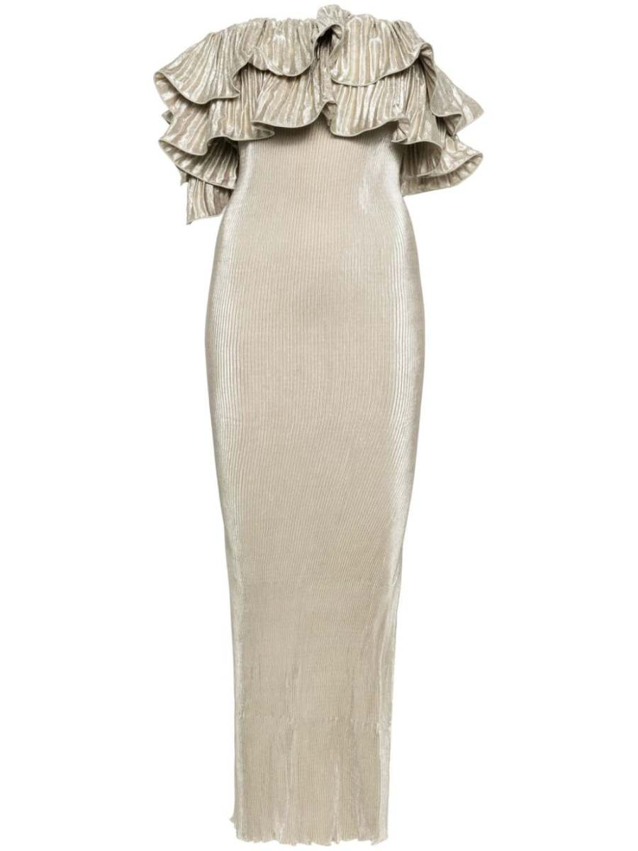 Premiere Gown pleated dress