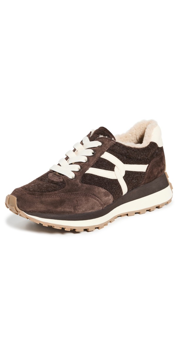 Veronica Beard Valentina Sneakers Espresso