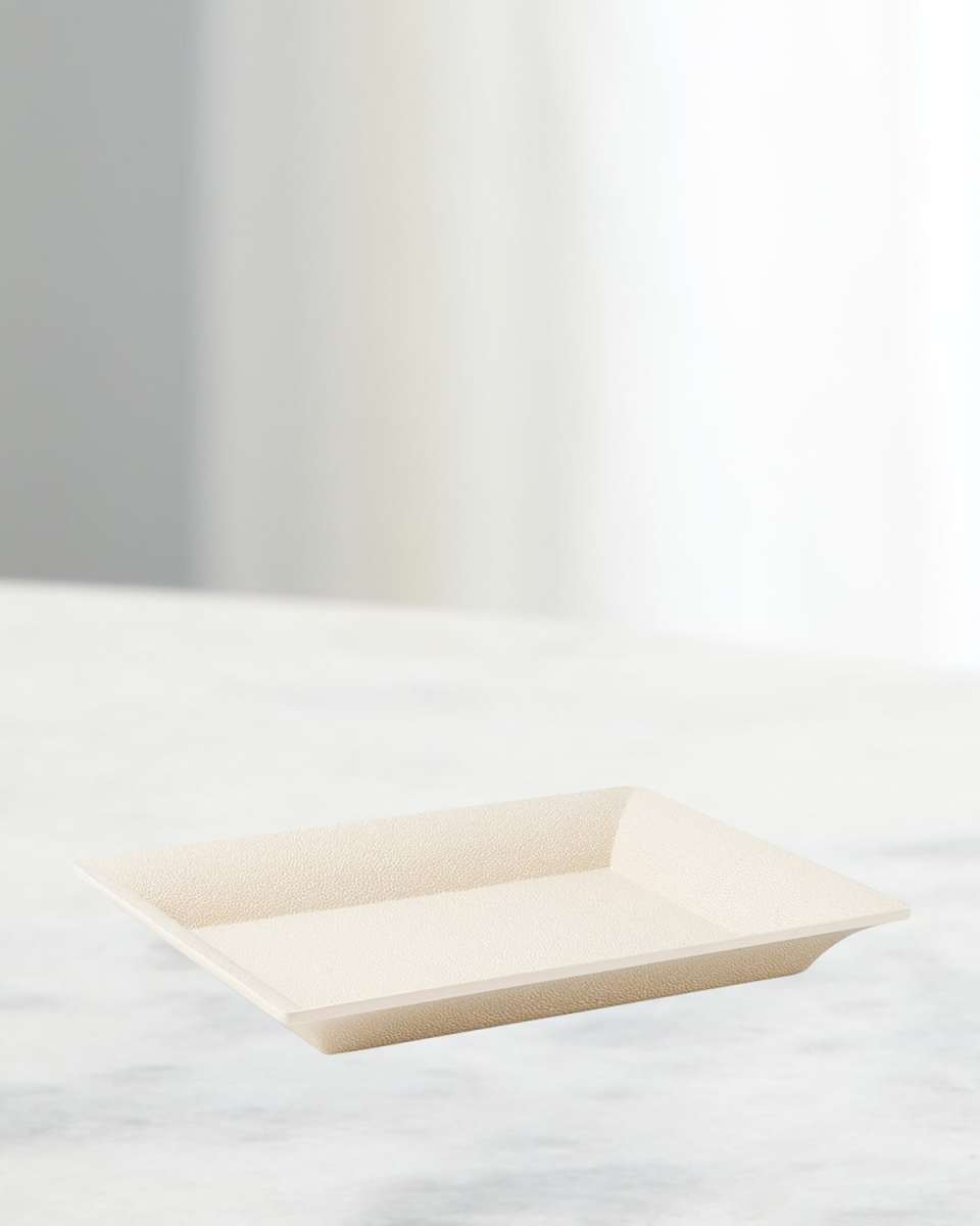 Faux Shagreen Small Tray