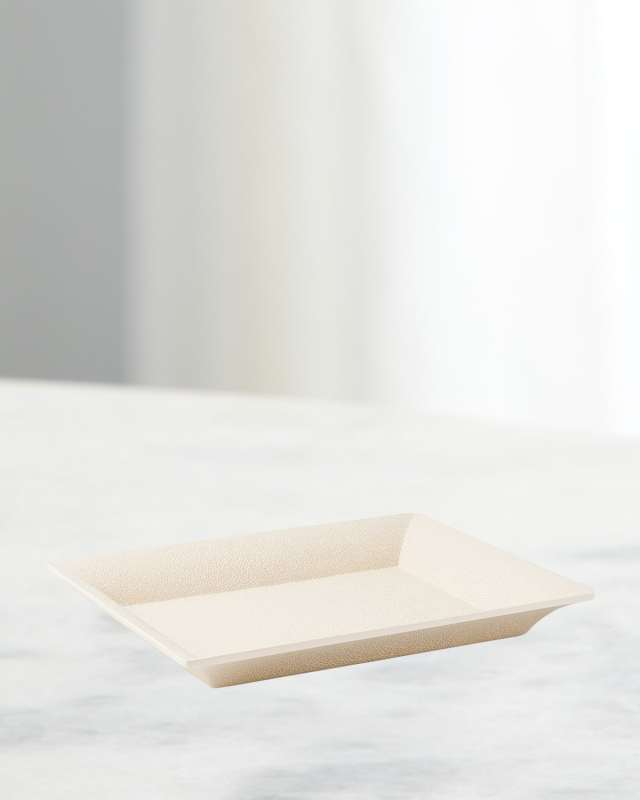 Faux Shagreen Small Tray