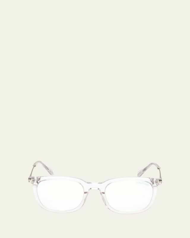 Blue Filtering Acetate Round Glasses