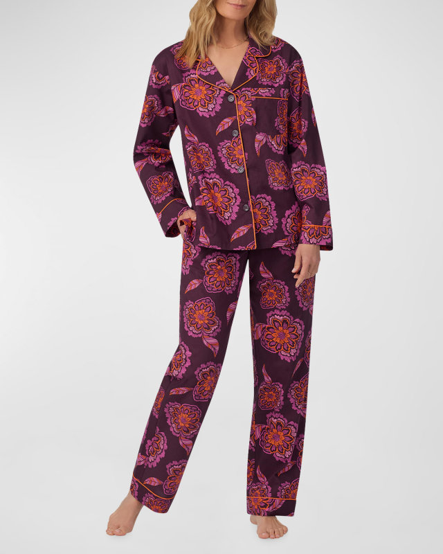 Classic Organic Cotton Poplin Pajama Set