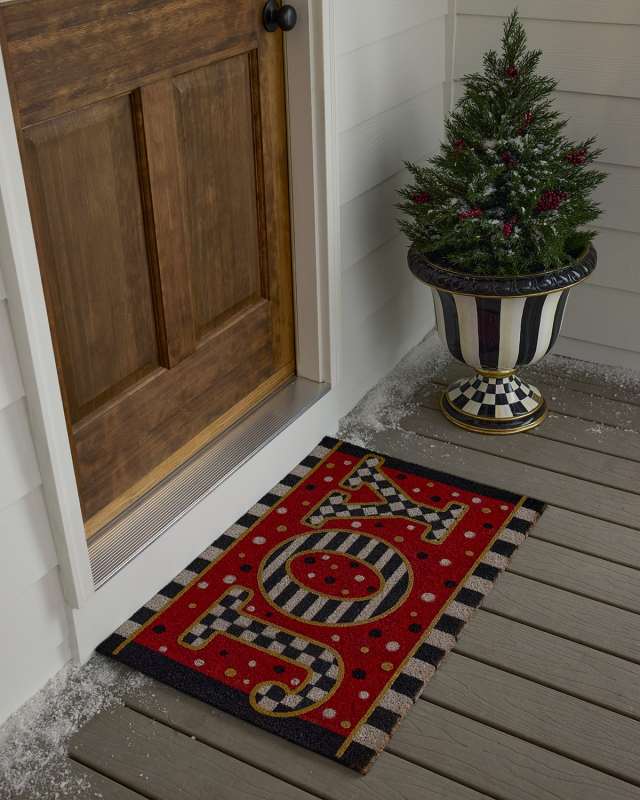Joy Christmas Entrance Mat