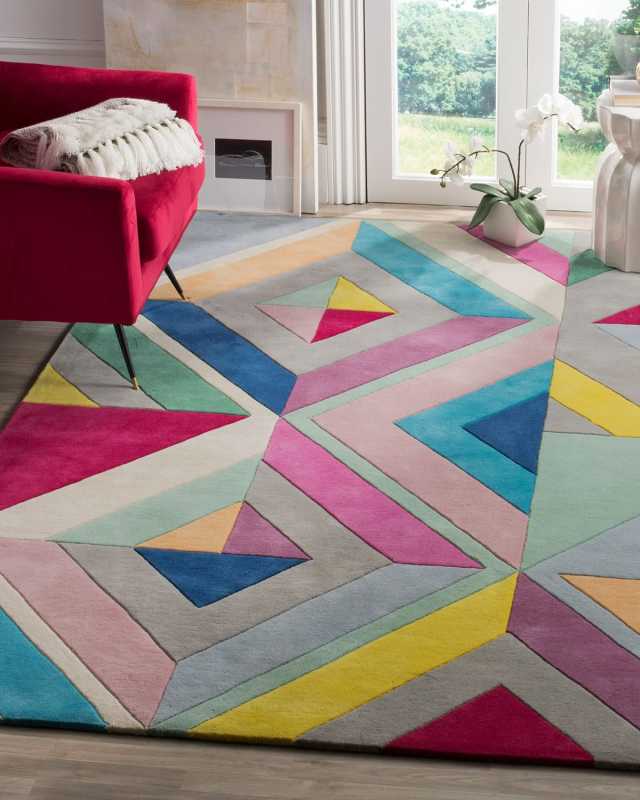 Adela Hand-Tufted Rug, 5' x 8'