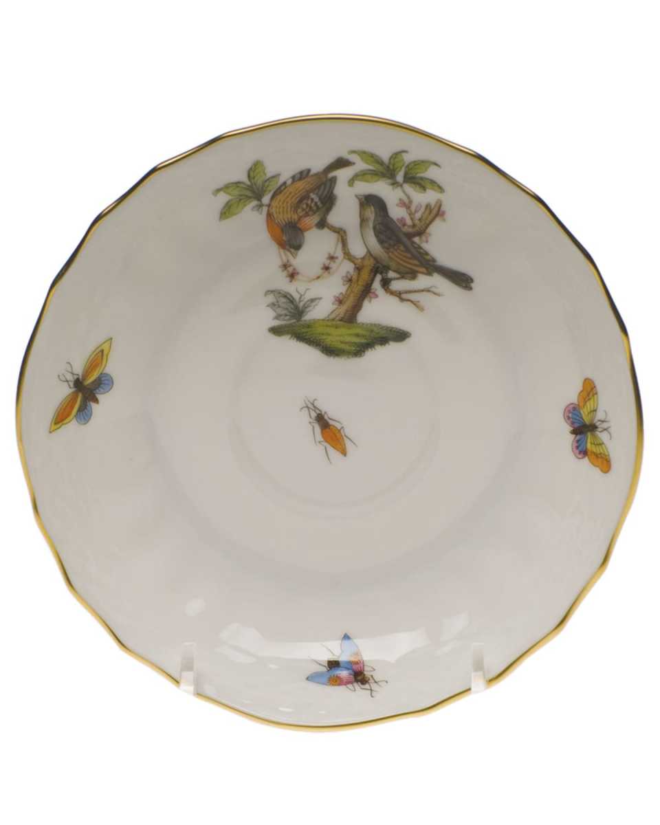 Rothschild Bird Motif 12 Canton Saucer