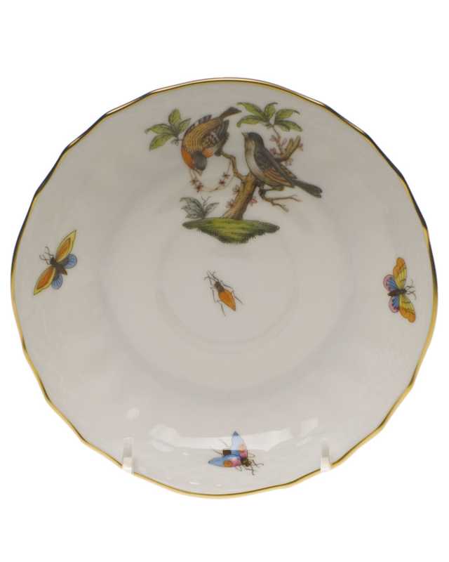 Rothschild Bird Motif 12 Canton Saucer