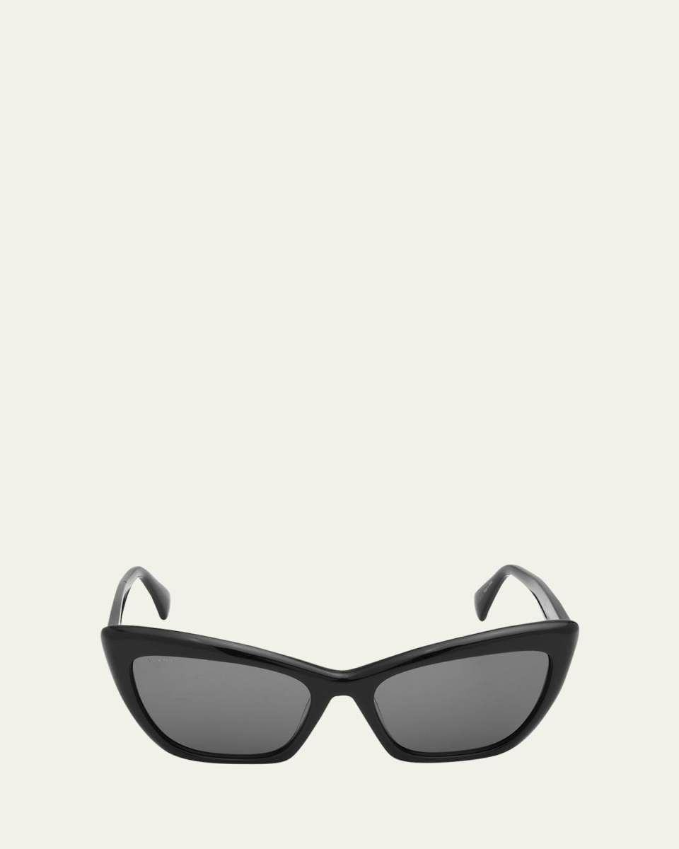Logo Acetate Cat-Eye Sunglasses