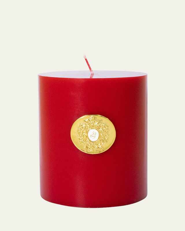 31.74 oz. Tempel Red Cylindrical Candle