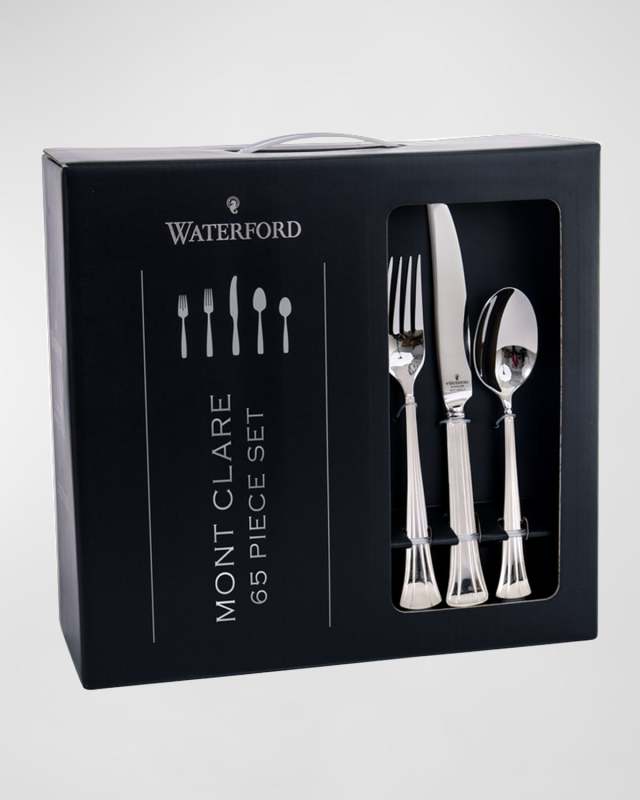 Mont Clare 65-Piece Flatware Set