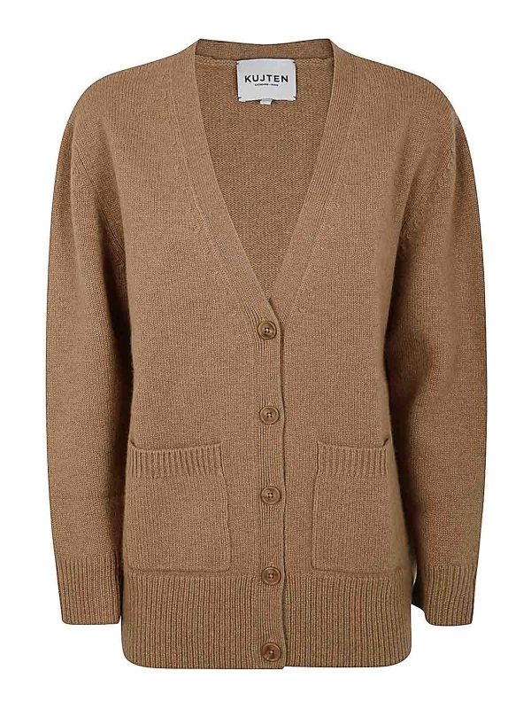 Kujten Cardigan - Marron