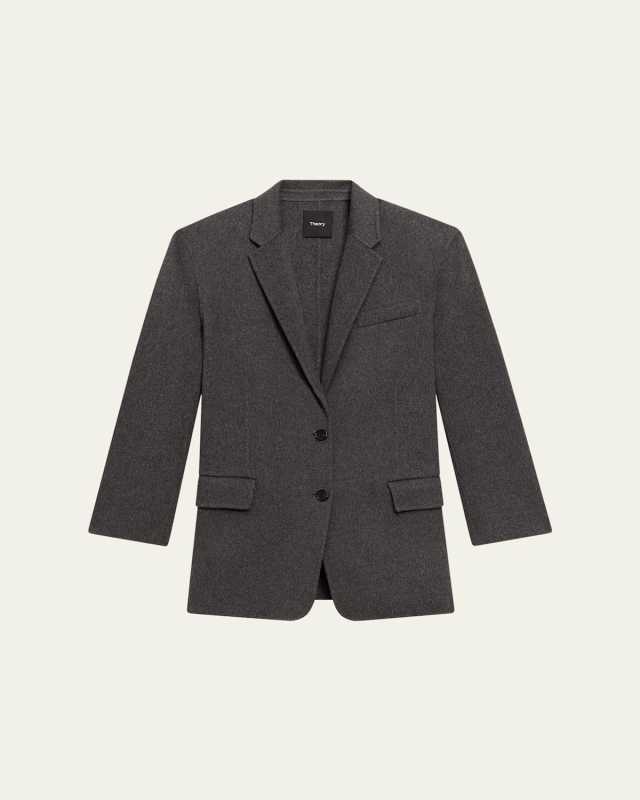 Double-Face Oversized Tailor Jacket