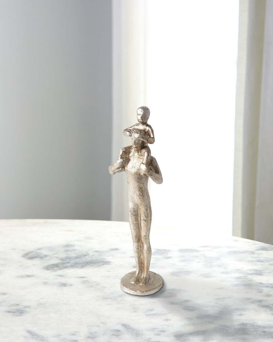 Dad And Son Sculpture