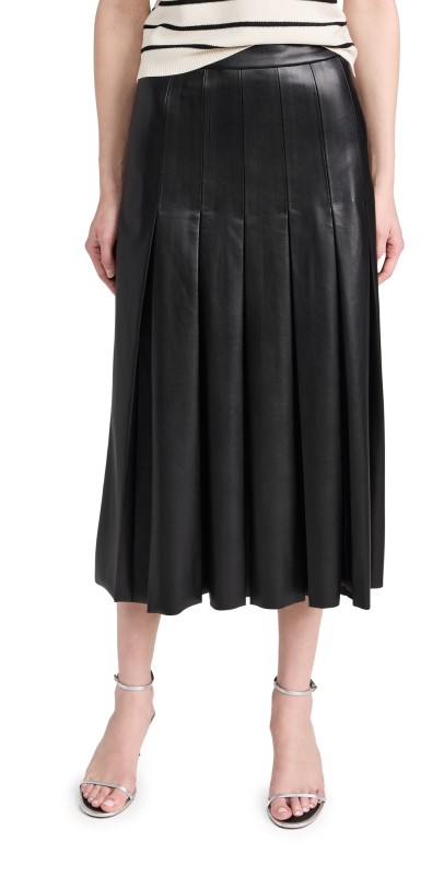 Veronica Beard Herson Skirt Black