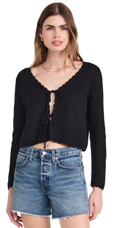 Splendid Wendy Cardigan Black