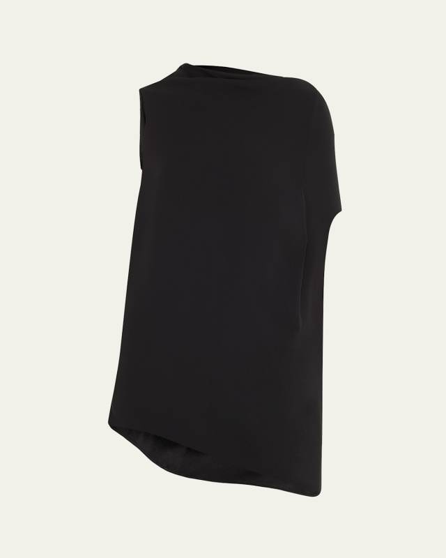 Hubert Drawstring Wide Leg Wool Pants