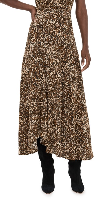Isabel Marant Sakura Skirt Leopard