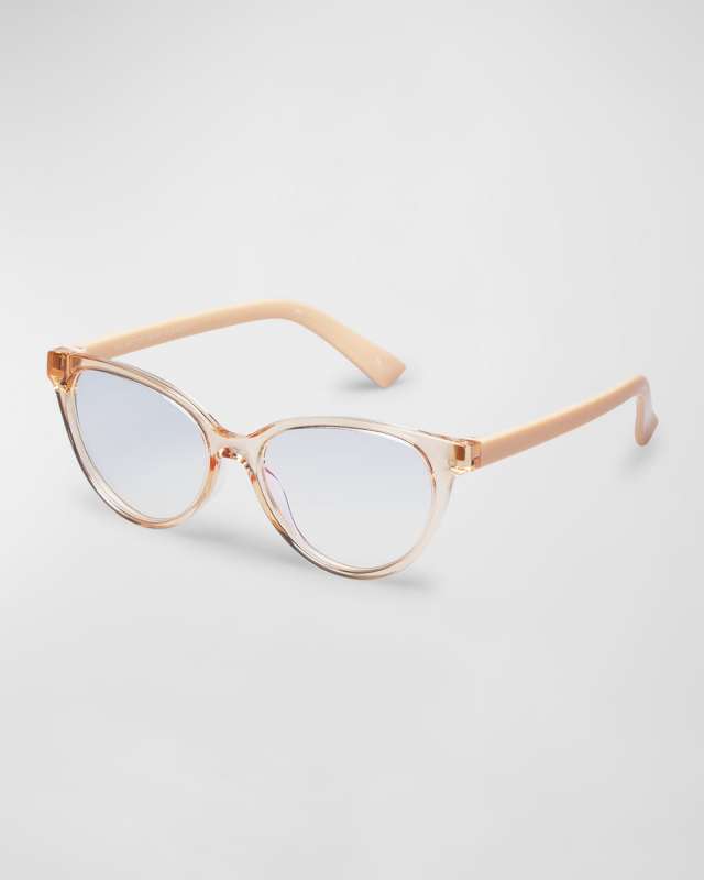 The Art of Snore Cat-Eye Reader Glasses