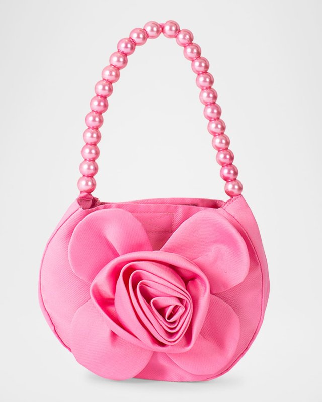 Girl's 3D Flower Handbag