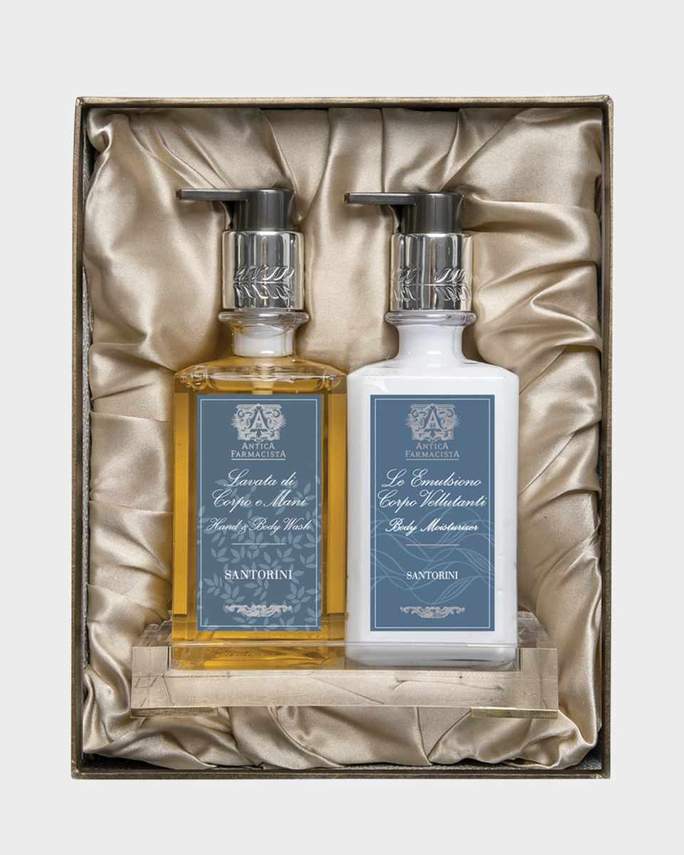 Santorini Acrylic Bath & Body Gift Set