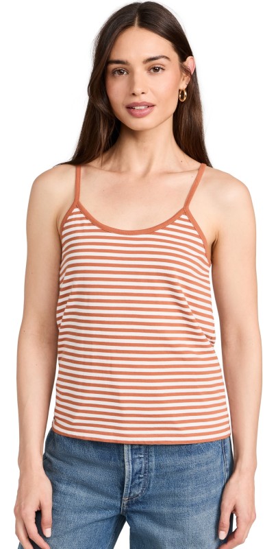KULE The Spaghetti Tank Bronze/White
