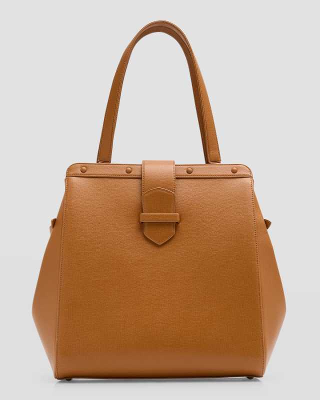 Fernanda Large Leather Tote Bag