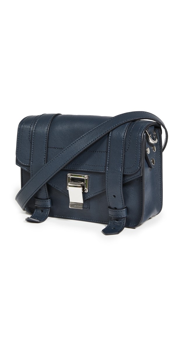 Proenza Schouler PS1 Mini Crossbody Bag Dark Navy
