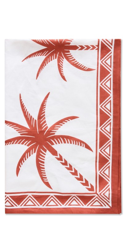 La DoubleJ Medium Tablecloth (180x280) Red