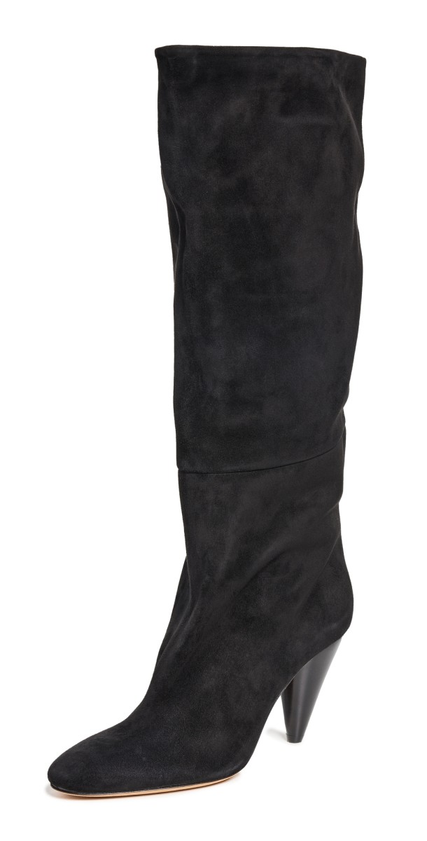 Proenza Schouler Cone Knee High Boots Black
