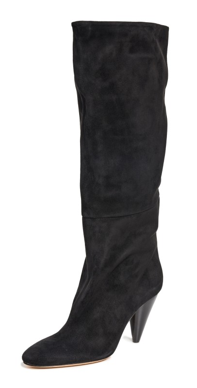Proenza Schouler Cone Knee High Boots Black
