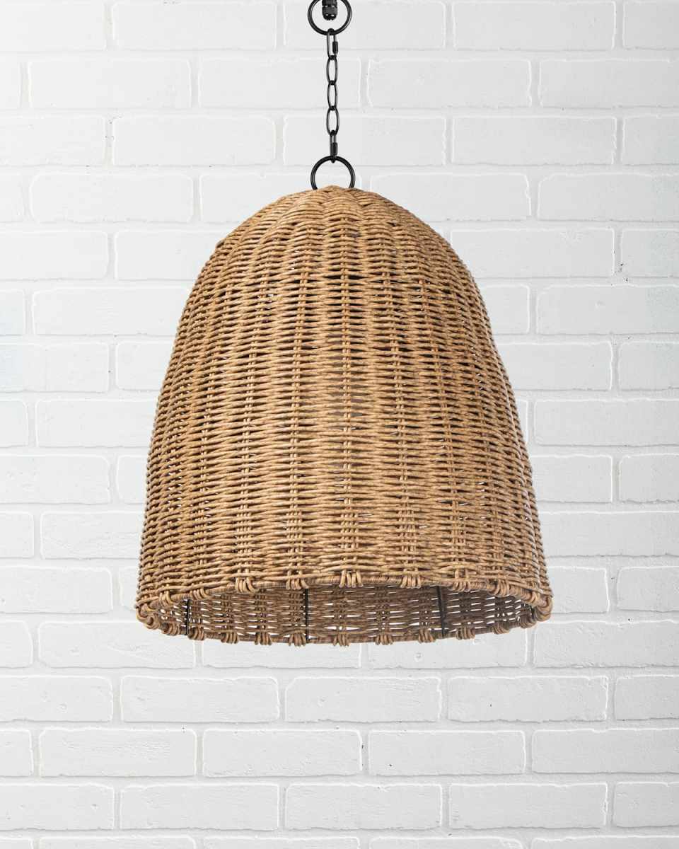 Beehive Small Outdoor Lighting Pendant
