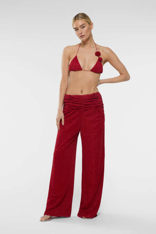 Oseree RED ROSES PANTS