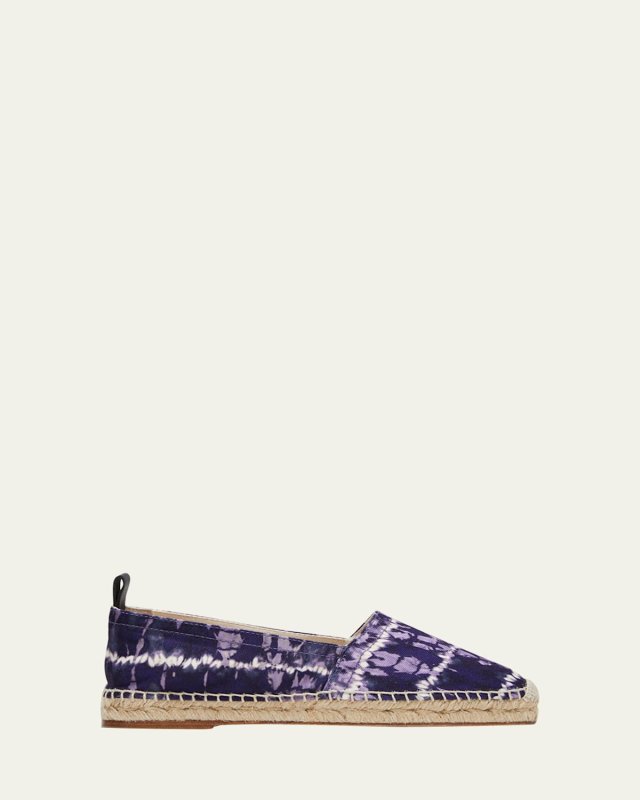 Kenda Tie Dye Flat Espadrilles