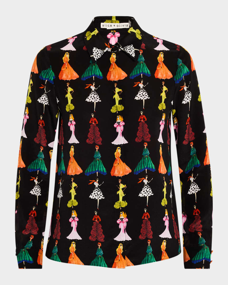 Willa Staceface Placket Top