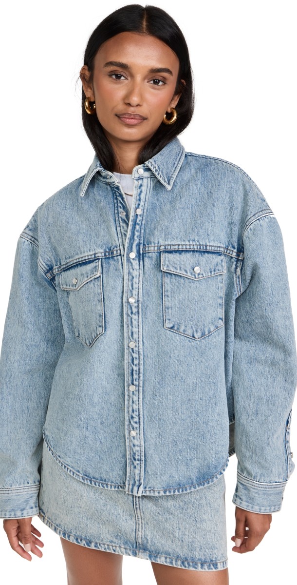 WARDROBE. NYC Denim Jacket Blue
