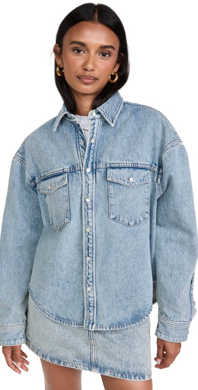 WARDROBE. NYC Denim Jacket Blue