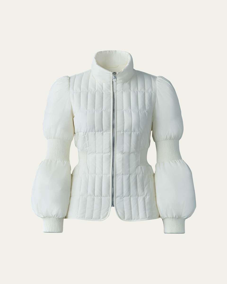 Felicia Puffer Jacket with Accentuated Sleeves