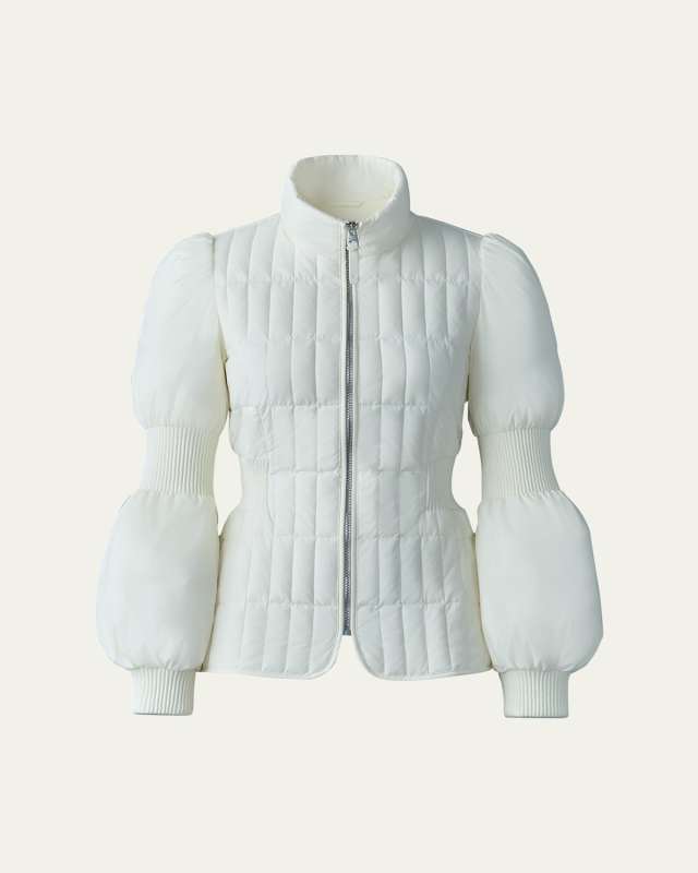 Felicia Puffer Jacket with Accentuated Sleeves