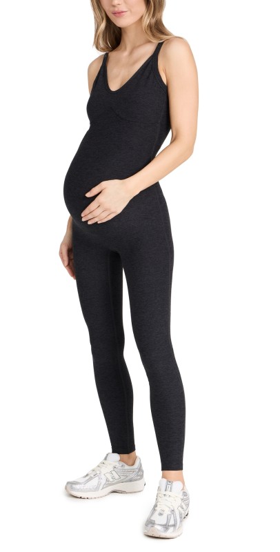 Year of Ours Maternity Onesie Black