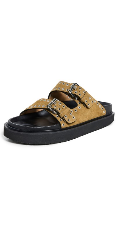 Isabel Marant Lennya Sandals Taupe