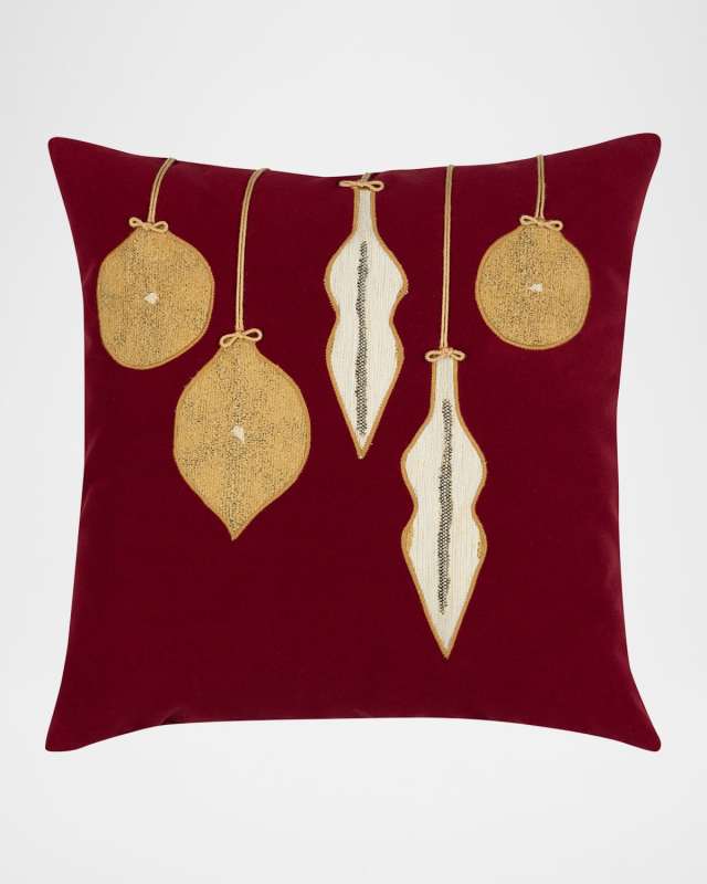 Ornaments Pillow, 20" Square