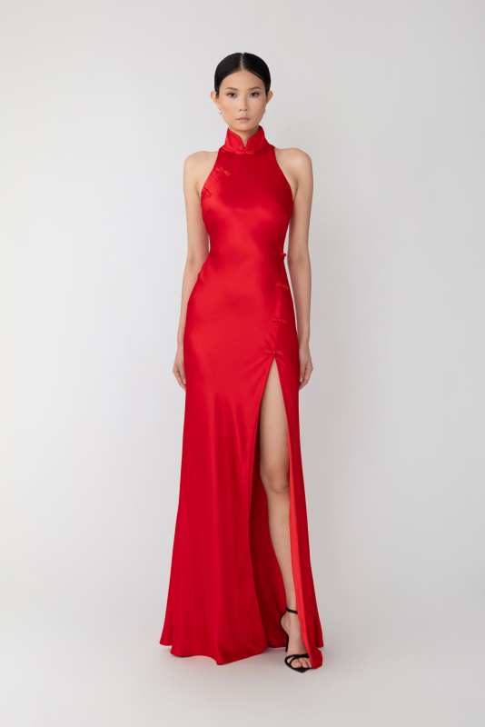 Phoebe Satin Gown