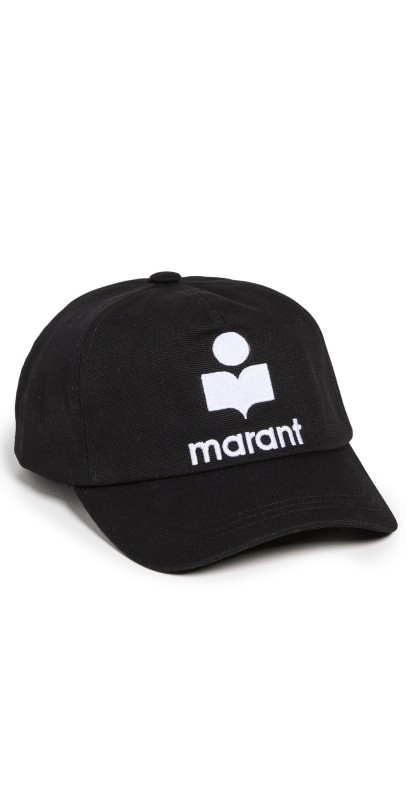 Isabel Marant Tyrony Cap Black/Ecru